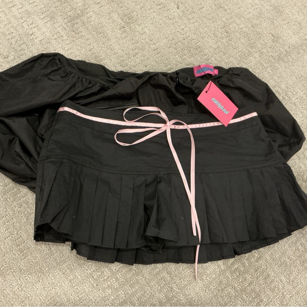2 Edikted Black Skirts